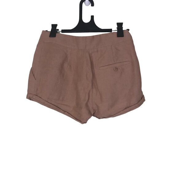 ARITZIA Wilfred Allegra Short Linen Blend Tie -Waist Shorts Size 00 - Picture 5 of 7